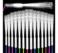Vegena Set di 30 barre luminose a LED in fibra di vetro, per matrimoni, 3 modalità, barre luminose a LED, in fibra di vetro, per feste e concerti
