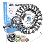 Vegena Spazzola per decespugliatore, spazzola per decespugliatore con foro da 25,4 mm, spazzola per diserbanti, spazzola per decespugliatore, spazzola per la rimozione efficace delle erbacce