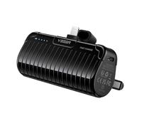 VEGER Mini Power Bank 5000mAh, 20W PD batteria Esterno Caricamento rapido Nero Executive