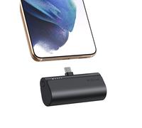 Veger, Mini caricatore esterno 5000mAh Connettore USB-C Power Delivery 20W, Nero