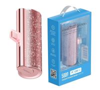 Veger Power Bank Pink W0573 Usb-c Carica Batteria 5000mah Per Oneplus Pad Go 2