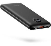 VEGER Power Bank Ricarica Rapida 10000mAh, Caricatore Portatile 22.5W Ingresso e Uscita USB C Powerbank con Display a LED, PD3.0 QC4.0 Batteria Compatibile iPhone16/15/14/13/12, Huawei, Android Altro