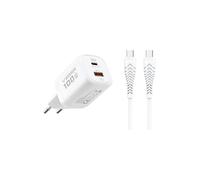 VEGER VG-TR150-Kit-100W1A1C VEGER - Cargador de pared - Carga rápida 100W | Con tecnología GaN - Salidas USB-C, USB-A - Cable US