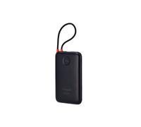 VEGER VG-W1189 VEGER Power Bank con schermo LCD - Capacità 10000mAh - Ingressi USB-C e cavo integrato - Uscite USB-C, USB-A