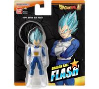 VEGETA BLU SUPER SAIYAN Figura 10cm DRAGON BALL FLASH Originale BANDAI 37220