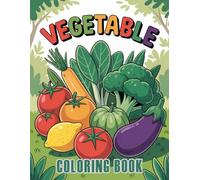 Vegetable Coloring Book