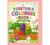 Vegetable Colouring Book