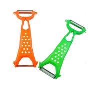 Vegetable Fruit Peeler Julienne Cutter Slicer Peel Kitchen Tool Gadget(2pcs, Multicolor)