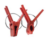 Vegetable Grafting Clips - Pack Of 50 Horticulture Grafting Clamps, Flat Mouth Vine Supports, Durable Plant Connector Vegetable Vines Gardening Greenhouse Planting Outdoor Indoor Use