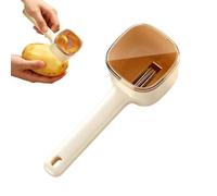 Vegetable Peeler with Catcher Vegetable - Peeling Cutter Tool with Lid for