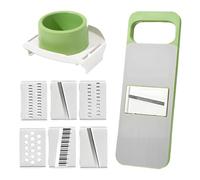 Vegetable Slicer - Multifunctional Vegetable Cutter | Kitchen Veggie Chopper Onion Cutter, Food Chopper Peeler Cheese Grater Kitchen Gadgets For Fruit Lemon Garlic Cucumber Cabbage Potato Carrot