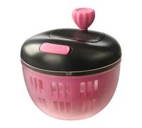 Vegetable Spinner Dryer, Portable Salad Mixer, Stable Colander Strainer Bowl Shredder Feature for Washing, Draining, Food Prep, Cooking, Kitchen, Home, Travel, Outdoor Picnic Use