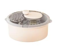 Vegetable Washer Spinner, Manual Electric Fruit and Vegetable Strainer, Multi-Purpose Food Washing Appliance for Home, Kitchen, Efficient, Lettuce, Produce 30x20cm