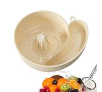 Vegetable Washing Basket, Rotating Vegetable Strainer, Multi-Purpose Salad Mixing Bowl with Drainage, Travel Storage Container for Tomato, Strawberry, Lettuce, Sink, Fridge, Garden, Faucet Rinsing Use