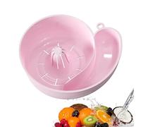 Vegetable Washing Basket, Snail Shape Rotating Strainer, Multi-Use Mixing Storage Bowl, Easy Water Drain Feature, Kitchen Tool, Ideal for Salad Prep, Sink Rinse, Fridge Use, Outdoor Travel