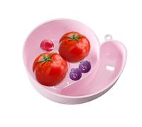 Vegetable Washing Basket, Snail Shape Rotating Vegetable Strainer, 9.25x7.28x3.15 Inches Kitchen Utensils for Tomato Strawberry Lettuce Salad Mixing Storage Sink Faucet Fridge Garden Travel