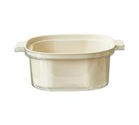 Vegetable Washing Bowl with Handles - Double-Layer Large Capacity Cleaning | Fruit Washer Bowl With Strainer for Berry Produce Lettuce | Food Pasta Home Kitchen Apartment Camping Vegetable Washing Bowl