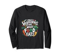 Vegetables Are What Food Eats Scherzo del carnivoro |- Maglia a Manica