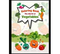 Vegetables learning & Coloring Journey: Colorful Harvest, kids, fun learning, veggies, informative, early learning, education, engaging, activity