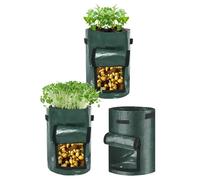 Vegetables Plant Pots - 10in Diameter Self-Watering Container, Deep Root