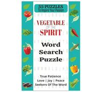 Vegetables Word Search Puzzle Book: Word Search with Easy to Read Print about Vegetables, Featuring 495 Different Harvest Vegetable From The Garden, ... or Birthday, | 6x9 Inches Book 55 Puzzles |