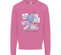 Vegetariani Animali Vegan Uomo Felpa Maglione