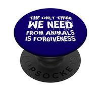Vegetariano Vegan Life Veganismo Diritti Animali A base vegetale PopSockets PopGrip Adesivo