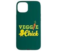 Vegetariano Veggie Pulcino Divertente Vegano Custodia per iPhone 15 Plus