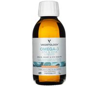 Vegetology Omega-3 DHA & EPA + Vitamina D3 liquido, gusto arancia - 150 ml