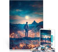 VEGGENTE DEI SOGNI Puzzle 1000 pezzi per adolescenti Aiuta il cervello ad allenare i giocattoli che creano dipendenza per coltivare la pazienza gioco di sfida unico 38x26cm