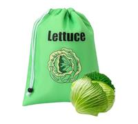 Veggie Bags for Fridge, Reusable Vegetable Bags for Grocery Storage, Polyester+Aluminum Saver Storage Freezable Containers, Sealing Pouch for Lunch, Meal Prep, Travel Snacks, 33x26x1cm
