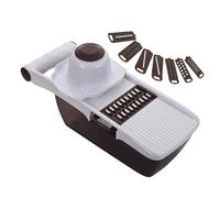 Veggie Chopper - Manual Portable Multifunctional Vegetable Cutter and Slicer, 3.15x1.97 inches Food Chopping Kitchen Gadget for Fruit Vegetable, Cooking, Home, Apartment Use
