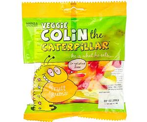 Veggie Colin The Caterpillar Fruit Gums 170g (2 pack)