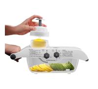 Veggie Schneider, Frutta Cutter Insalata Preparazione, Verdure Slicer Cinque Stadi, Fruit Cutter - Five Steps Vegetable Slicer Con Contenitore Di Stoccaggio Per Insalata Preparazione Grill Party
