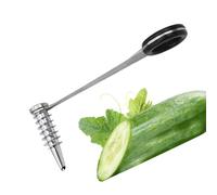 Veggie Spiralizer Autochable A Mano Regolato Spiralizer - Tagliatelle Vegetariane Di Verdure Con Confortevole | Accessori Da Cucina Senza Scivolamento E Portatili Per La Casa Interna