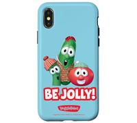VeggieTales Be Jolly Christmas Carolers Custodia per iPhone X/XS