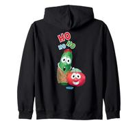 VeggieTales Ho Ho Ho Larry The Cucumber & Bob The Tomato Felpa con Cappuccio