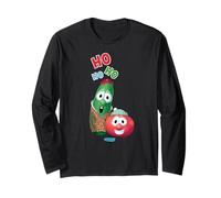 VeggieTales Ho Ho Ho Larry The Cucumber & Bob The Tomato Maglia a Manica