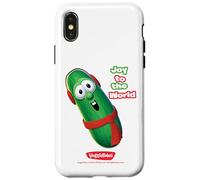 VeggieTales Joy To The World Larry The Cucumber Custodia per iPhone X/XS