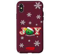 VeggieTales Joy To The World Singing Percy Pea Custodia per iPhone X/XS
