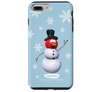 VeggieTales Let It Snow Bob The Tomato Snowman Custodia per iPhone 7 Plus/8 Plus