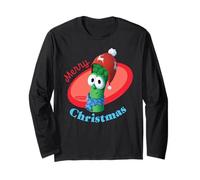 VeggieTales Merry Christmas Junior Asparagus Maglia a Manica