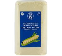 Veggy Duck - Farina di Mais Bianca Precotta (1Kg) - Senza Glutine | Istantanea