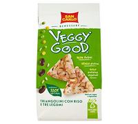 Veggy Good San Carlo triangolini riso 2 tre legumi 65 gr. x 4 confezioni