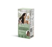VEGLISS Kit Stiratura Brasiliana a Casa con Cheratina Vegetale - Shampoo 30ml + Trattamento 120ml - Formula Vegana - Anti Crespo Fino a 12 Settimane - Idrata e Controlla il Volume - Senza Formaldeide