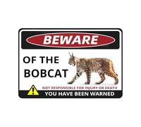 VEGlkj Beware Of The Pig Sign You Have Been Warned Targa in alluminio per porta cartello di avvertimento per recinzione zoo cancello cortile decorazione da parete per casa 20 x 30 cm