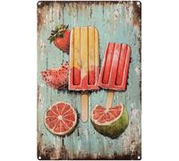 VEGlkj Targa in metallo con scritta "I OnlyThe Good Stuff" in stile retrò, per cucina, casa, bar, 40,6 x 30,5 cm