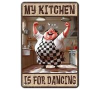 VEGlkj Targa in metallo con scritta "I OnlyThe Good Stuff" in stile retrò, per cucina, casa, bar, 40,6 x 30,5 cm
