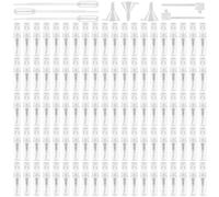 VEGOATY 100 nebulizzatori per profumo, flacone spray, 2 ml, da viaggio, mini bombole spray per profumo, per profumi, per profumi, per profumi, per spray