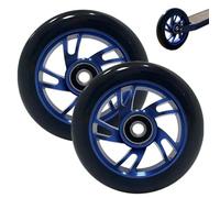 VEGOATY 2 ruote di ricambio per scooter, 100 x 24 mm, con cuscinetti ABEC-11, in lega di alluminio, muto per scooter, compatibili con la maggior parte dei monopattini e scooter